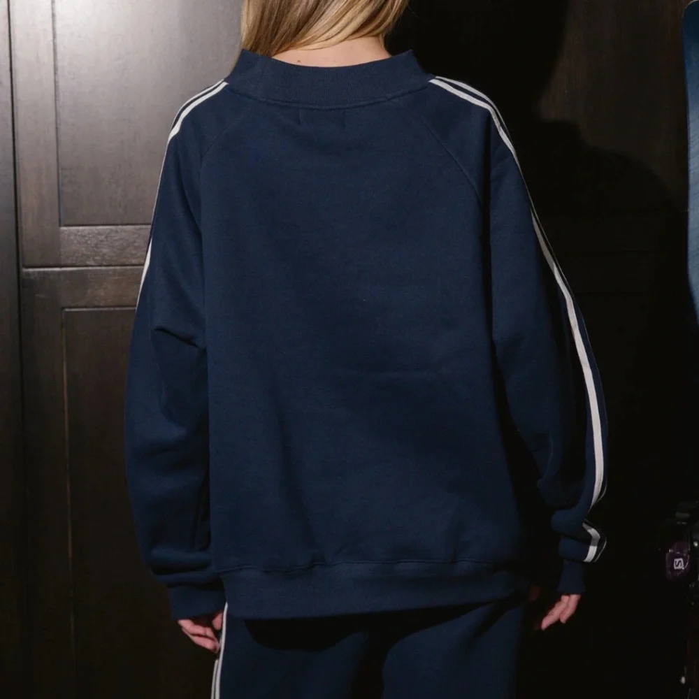 BRAND NEW PARKE Sport Stripe Mockneck L/XL - Picture 3 of 6